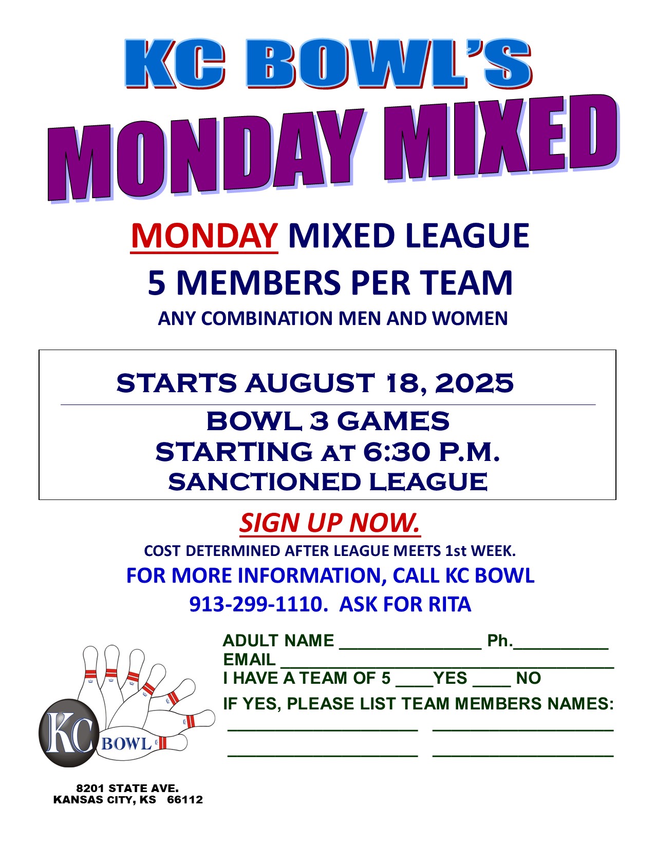 Monday Mixed 2025