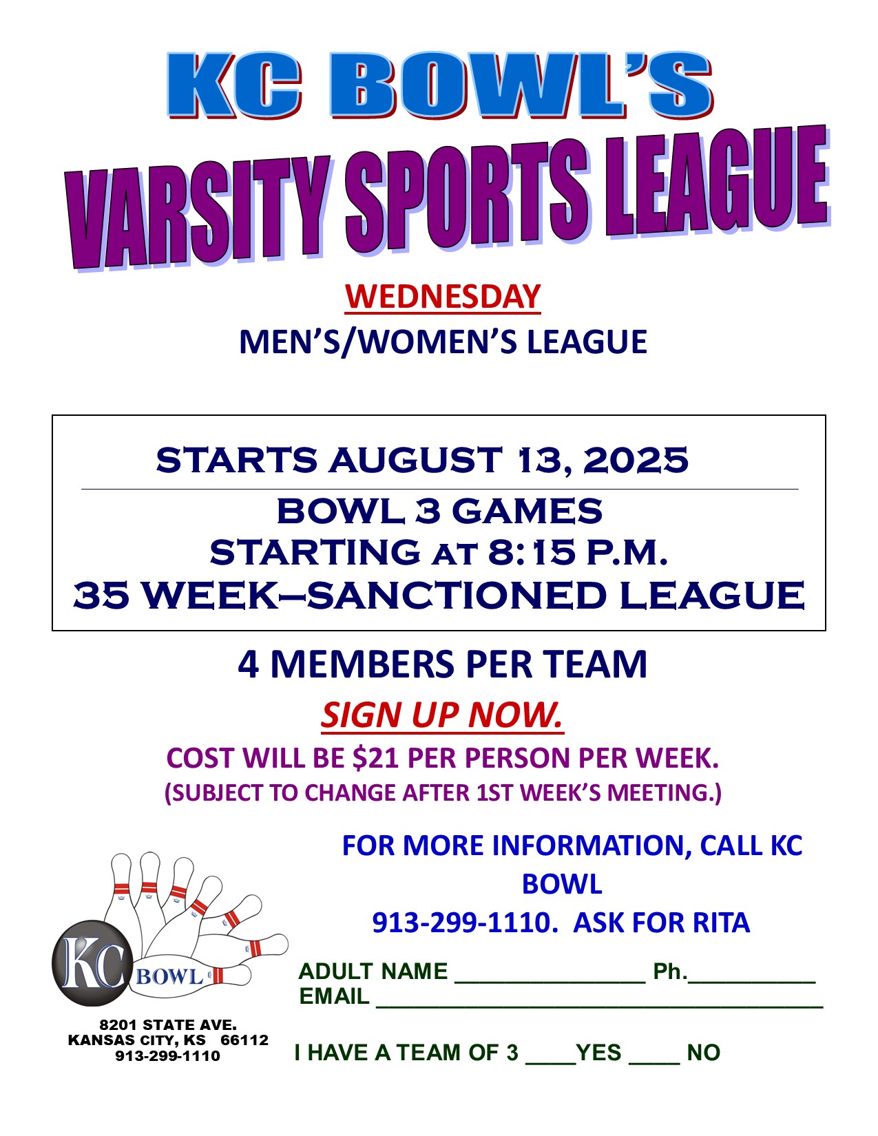 Varsity Sports 2025